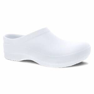NEW DANSKO women's kaci clog in white molded